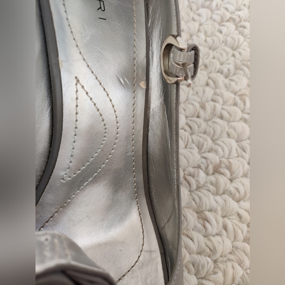 Gray Tahari Open Toe Heels - Picture 7 of 10